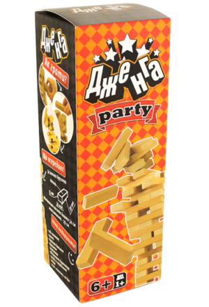 Настільна гра Дженга коробка з грою картинка