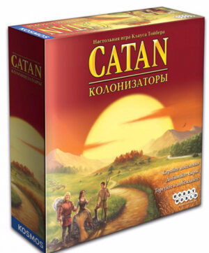 Настільна гра Колонізатори закрита коробка зображення