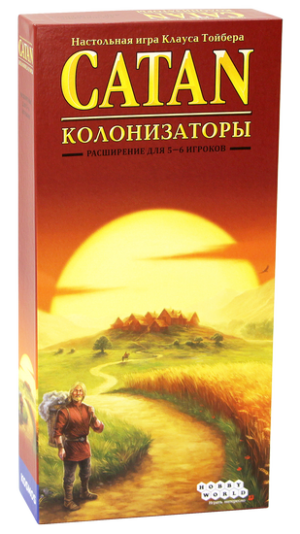 Настільна гра Колонізатори закрита коробка зображення