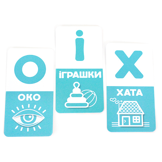 Настільна гра АБВ веселка картки з завданням зображення