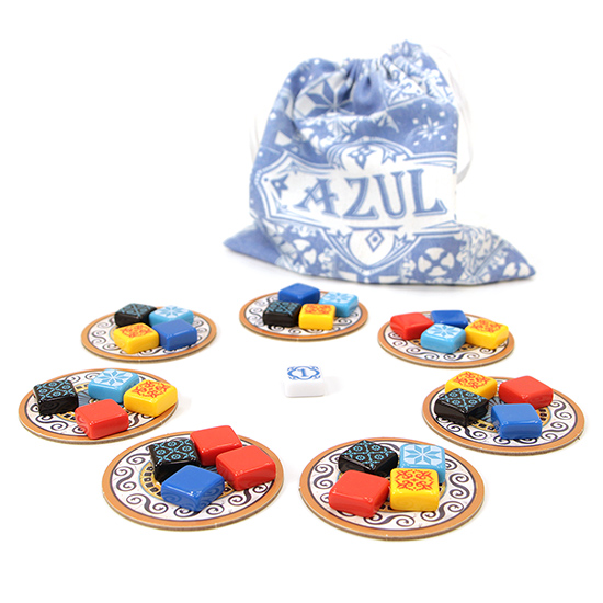 компоненти гри Azul