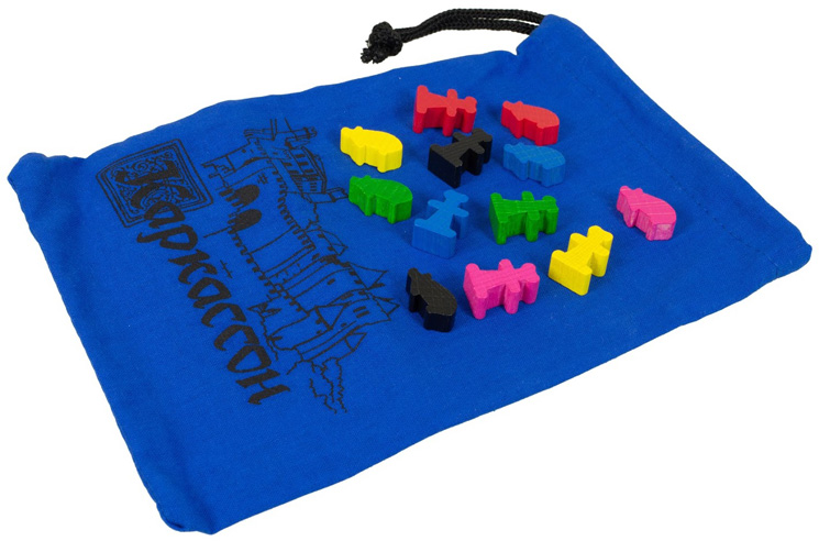 Каркассон мішечок з фішками зображення