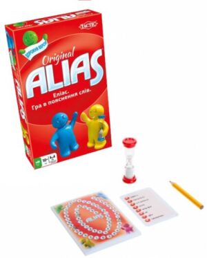 Настільна гра Alias Travel | Еліас. Гра в пояснення слів Дорожня версія українською