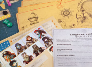 Настiльна гра Пандемія. Спадщина: 2 Сезон закрита коробка зображення