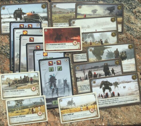 Настільна гра Серп. Комплект промокарт зображення товару