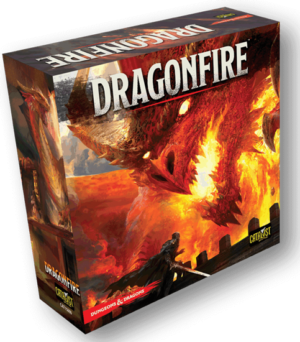 Коробка з настільною грою Dungeons & Dragons. Dragonfire