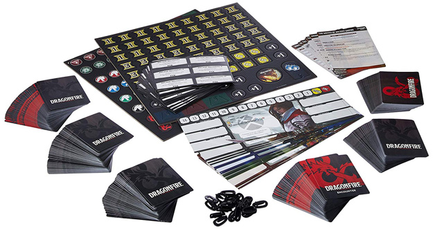 Настiльна гра Dungeons & Dragons. Dragonfire комплектуючі коробки зображення