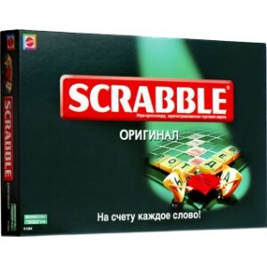 Настільна гра Скрабл закрита коробка зображення