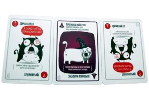 Настільна гра «Вибухові Кошенята» (Подарунковий комплект Класична + Нищівні)