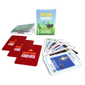 Коробка з грою Вибухові кошенята. Прудкі кошенята