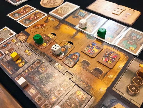 Настільна гра Таверни Тіфенталя процес гри зображення