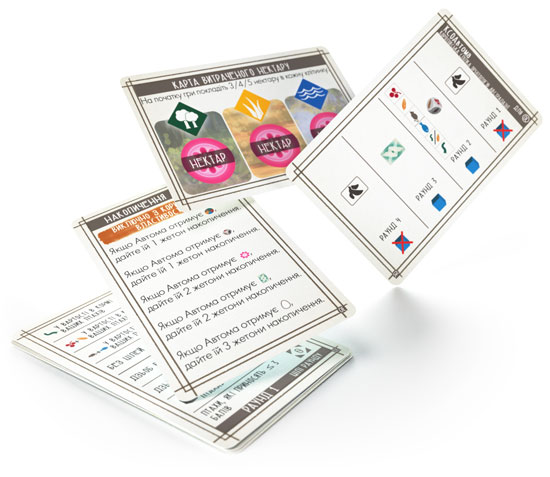 Настільна гра Крила: Птахи Океанії комплектація коробки зображення