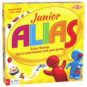 Настільна гра Аліас для Дітей закрита коробка зображення