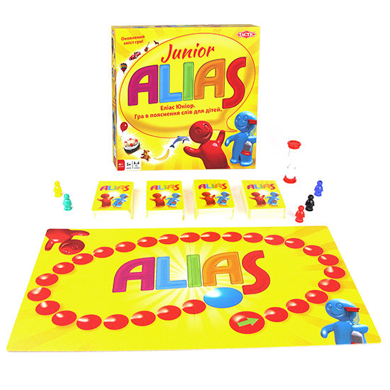 Настольная игра Алиас для Детей (Alias Junior) - комплектация коробки изображение