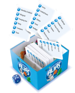 Настільна гра Snack Alias: Sweaty Socks закрита коробка зображення