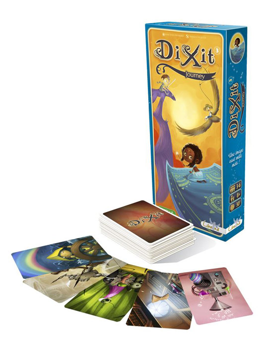 Настільна гра Діксіт 3: Подорож комплектація коробки зображення
