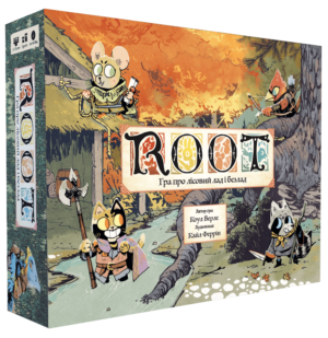 Коробка з грою ROOT українською