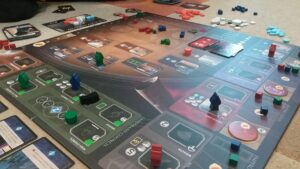 Зображення коробки настільної гри Дюна: Імперіум